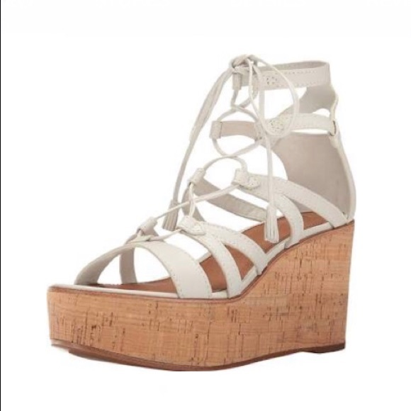 Frye Shoes - Frye Heather Gladiator - Cream White